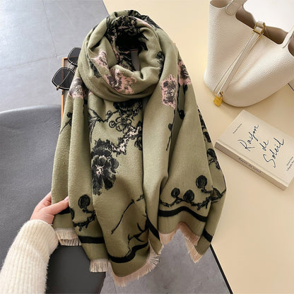 Warm Fashion Elegant Air-conditioned Room Shawl Scarfs