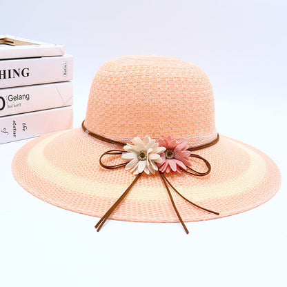 Women's Straw Hat Seaside Beach Versatile Fashion Hats & Caps