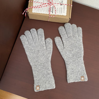 Winter Warm Touch Screen Pitaya Color Gloves