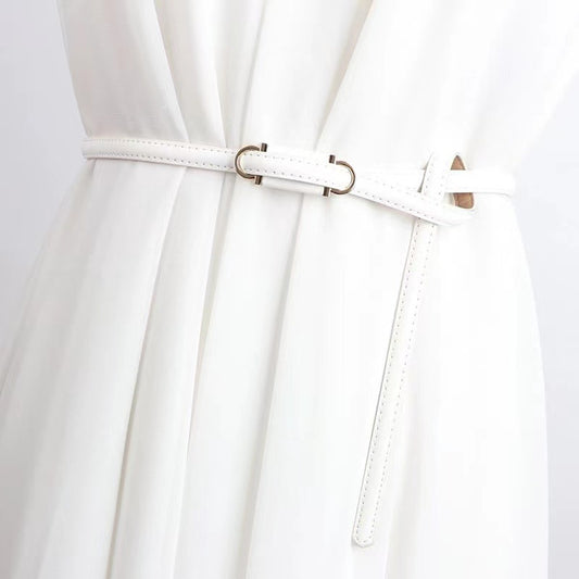 Women's Thin Width High-grade Decoration Dress Adjustable Belts