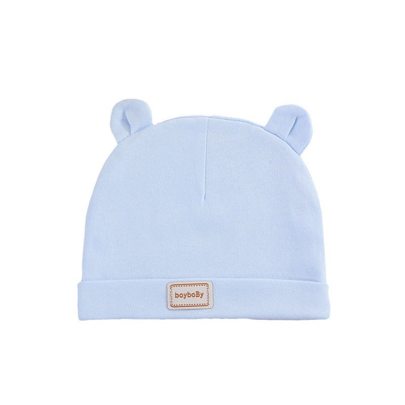 Hat Cotton Double Layer Thin Born Kids' Headwear