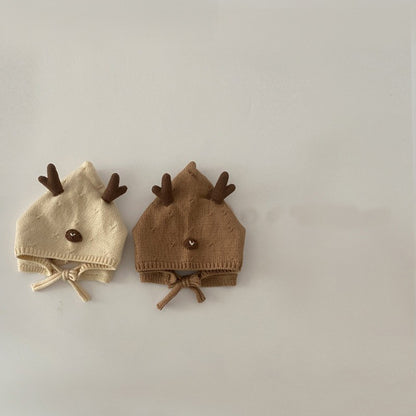 Hat Super Cute Small Antlers Earmuffs Kids' Headwear