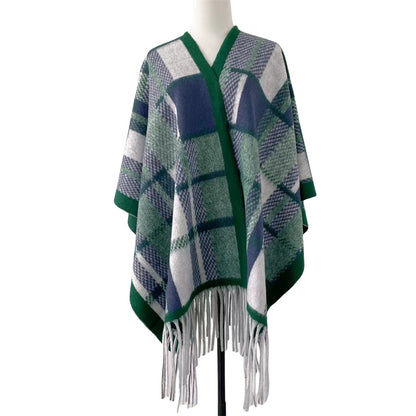 Women's Warm Shawl Grassland Tibet Travel Cloak Scarfs