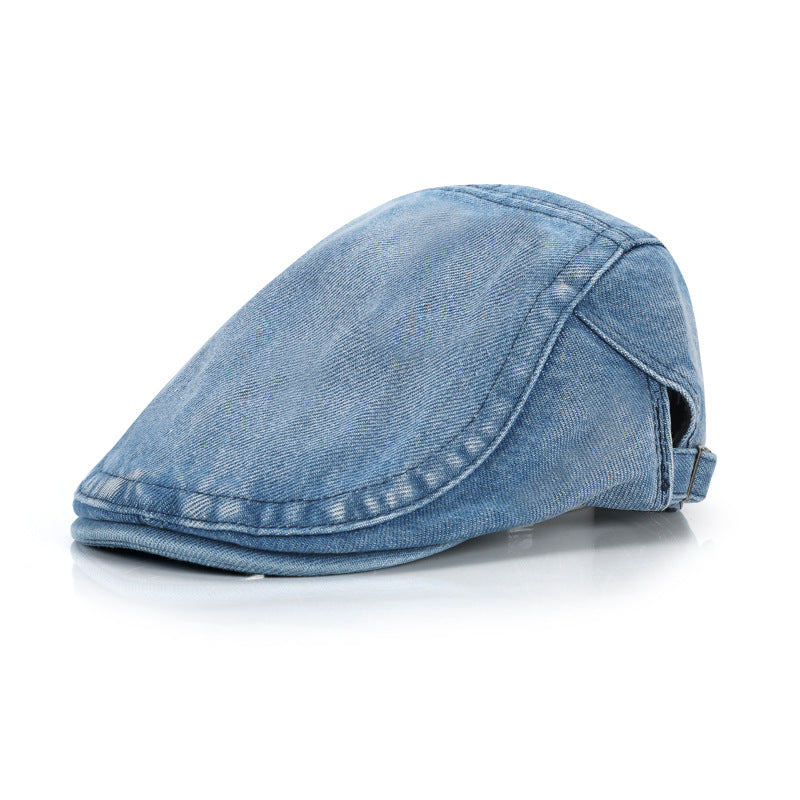 Women's & Men's Retro Advance Beret Washed Minimalist Thin Hats & Caps