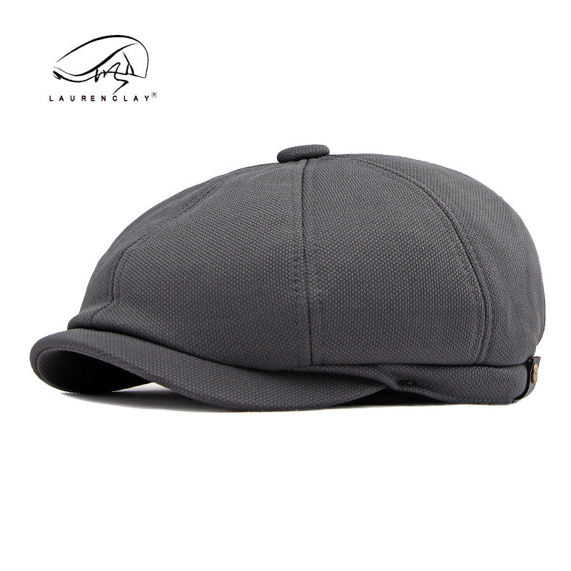 Women's & Men's Outdoor Hat British Retro Fashion Octagonal Hats & Caps