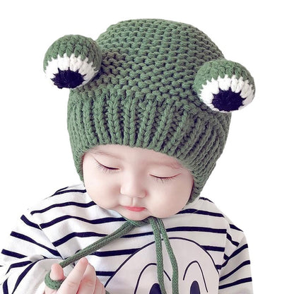 Woolen Winter Cute Earmuffs Hat Male Kids' Headwear