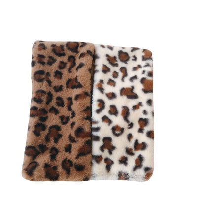 Push Fur Warm Into Light Human Solid Color Scarfs