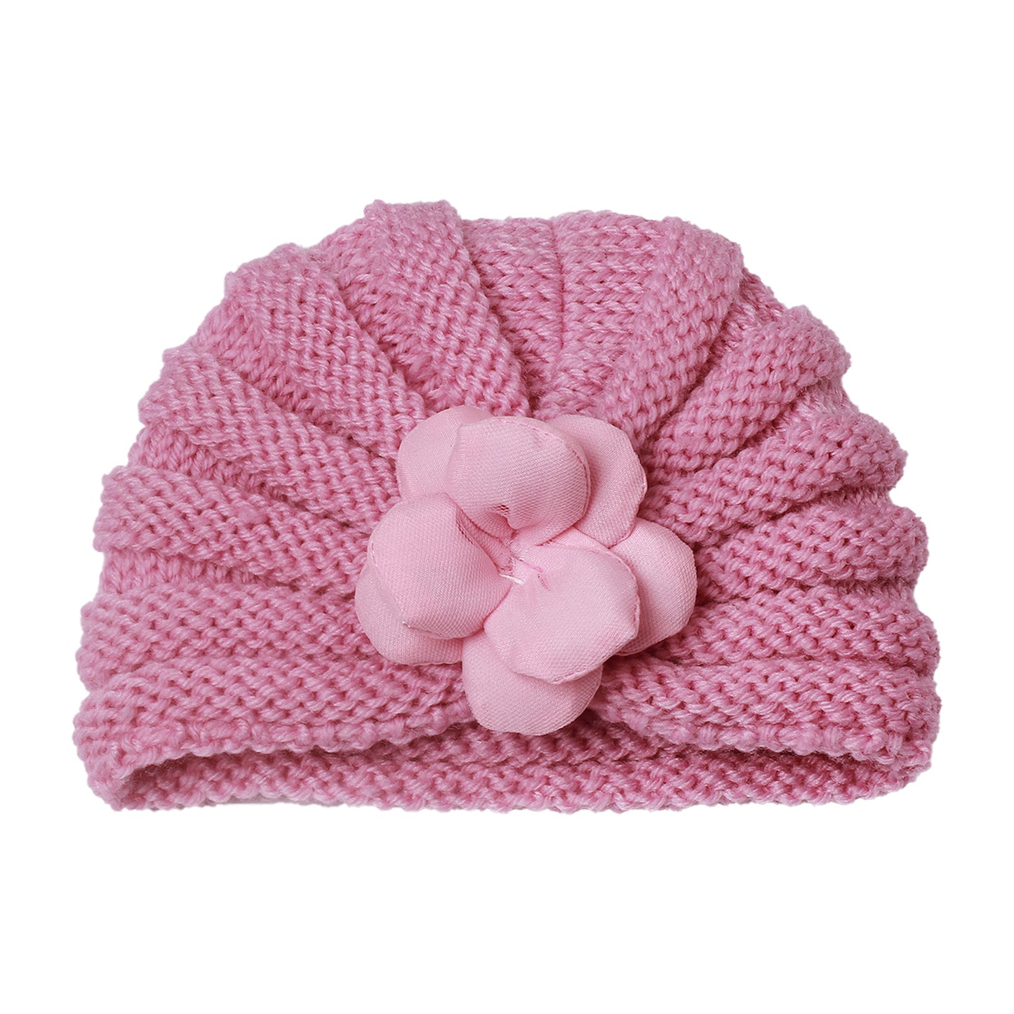 Children's Beanie Cute Three-dimensional Flower Knitted Hat Kids' Headwear