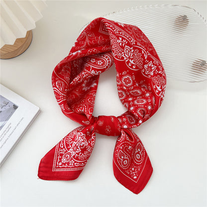 Women's French Business Wear Stewardess Neck Protection Scarfs