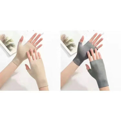 Finger Male Female Self-heating Fleece-lined Wrist Gloves