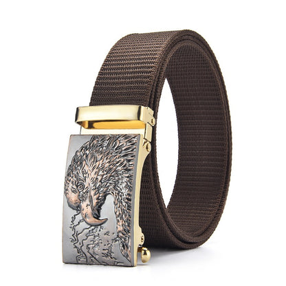 Automatic Buckle Toothless Business Casual Personalized Belts