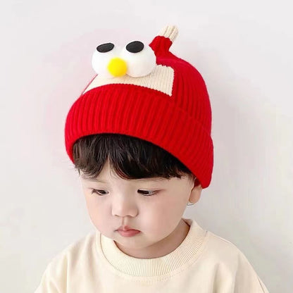 Super Cute Boy Woolen Knitted Warm Kids' Headwear