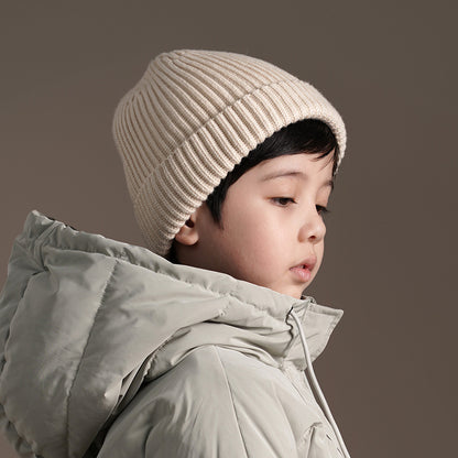 Children's Hat Winter Warm Soft Knitted Leisure Kids' Headwear