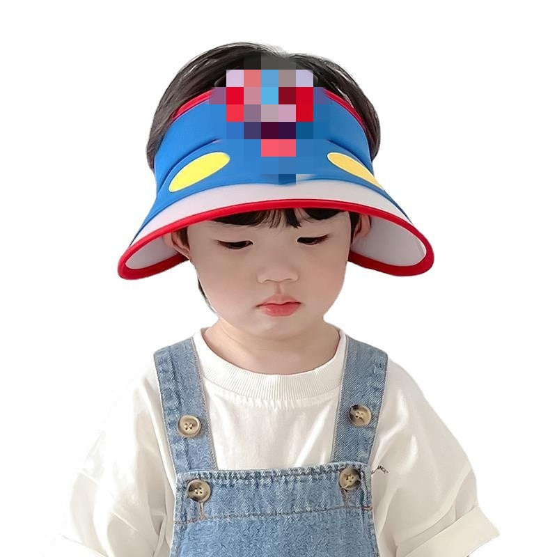 Children's Summer Hat Sun Protection Fashion Topless Kids' Headwear