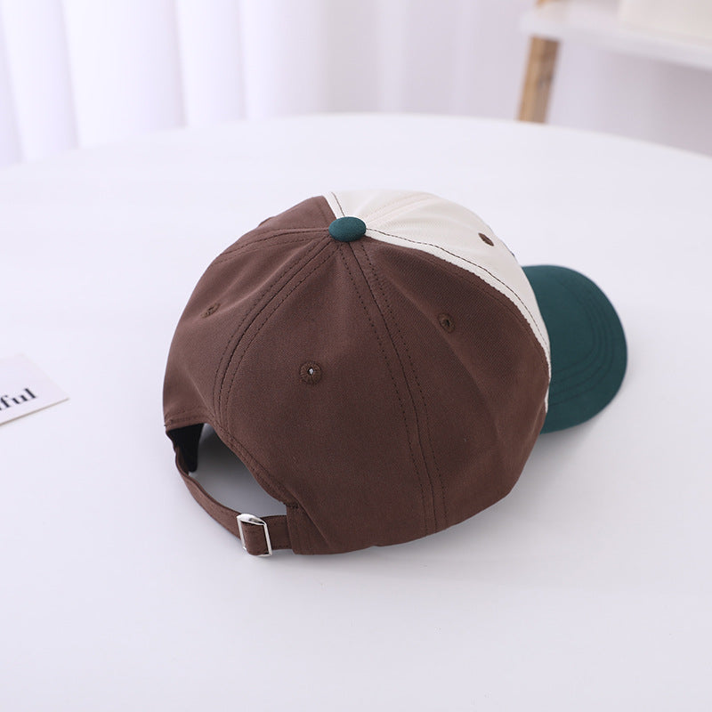 Embroidered Letters Boys Peaked Travel Warm Simple Baseball Kids' Headwear