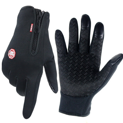 Women's & Men's Ski Touch Screen Riding Fleece Outdoor Keep Gloves