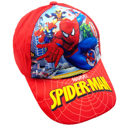 Children's Hat Cloth Cartoon Superman Hero Sun Boy Kids' Headwear