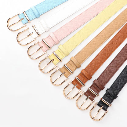 Women's Korean Style Fashion Simple Personality Decorative Belts