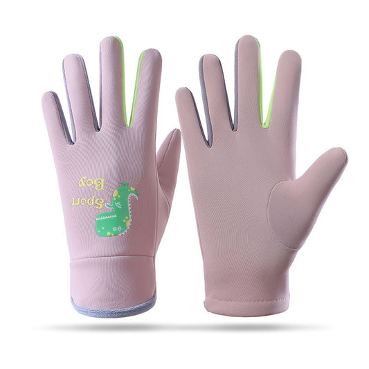 Children's Outdoor Sports Cycling Cold Protection Waterproof Gloves