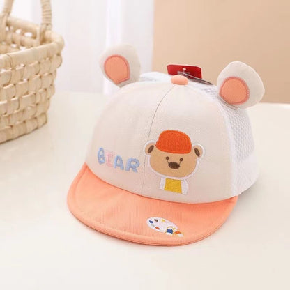 Thin Peaked Cute Super Boys Soft Brim Baseball Summer Kids' Headwear