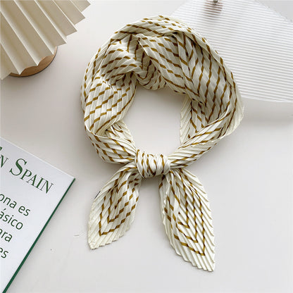 Women's Korean Style Western Fashion Decorative Professional Small Scarfs