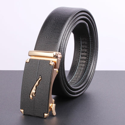 Men's High Quality Alloy Buckle Automatic Business Belts