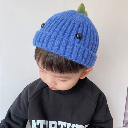 Hat Cute Super Dinosaur Woolen Boys Kids' Headwear