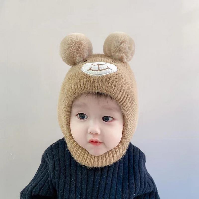 Hat Cute Winter Woolen Infant Knitted Kids' Headwear