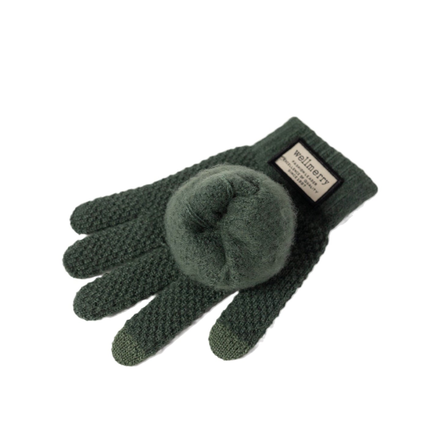 Women's & Men's Thickened Korean Style Cute Riding Touch Gloves