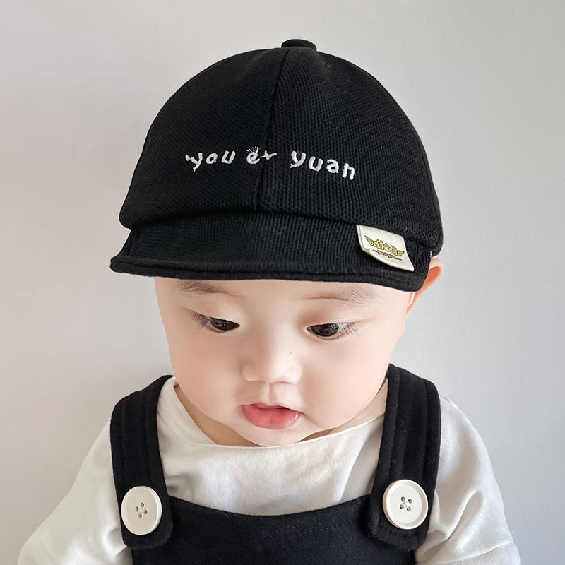 Hat Boys Infant Letter Baseball Soft Kids' Headwear