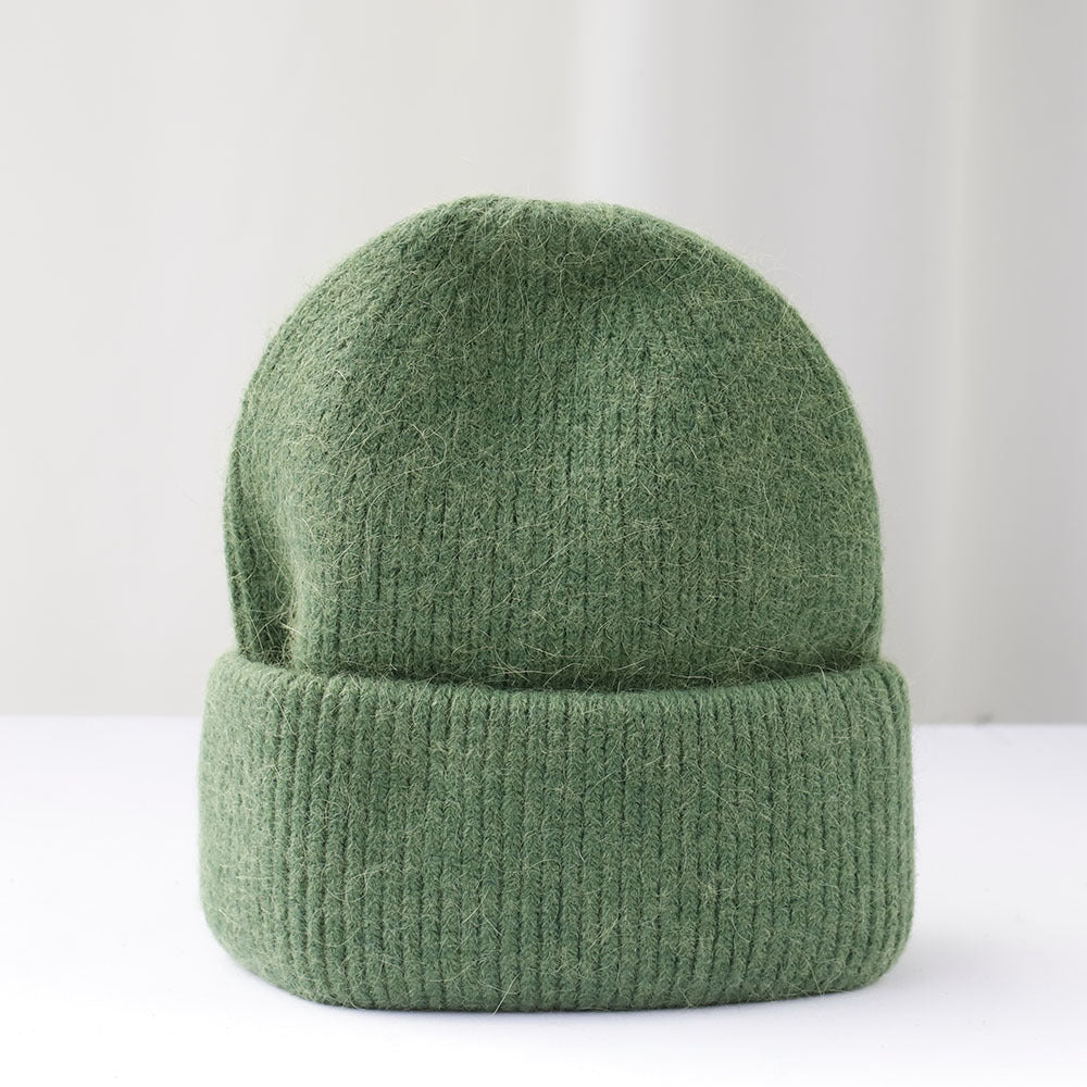 Women's & Men's Hat Warm Fashion Solid Color Korean Hats & Caps