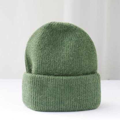 Women's & Men's Hat Warm Fashion Solid Color Korean Hats & Caps