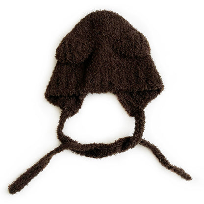 Children's Knitted Hat Cute Furry Boys Thick Warm Kids' Headwear