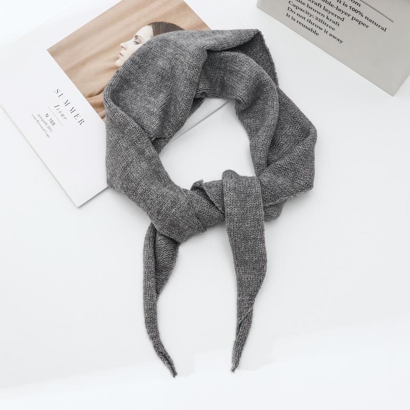 Women's Pure Color Warm Keeping Outerwear Decorative Scarfs