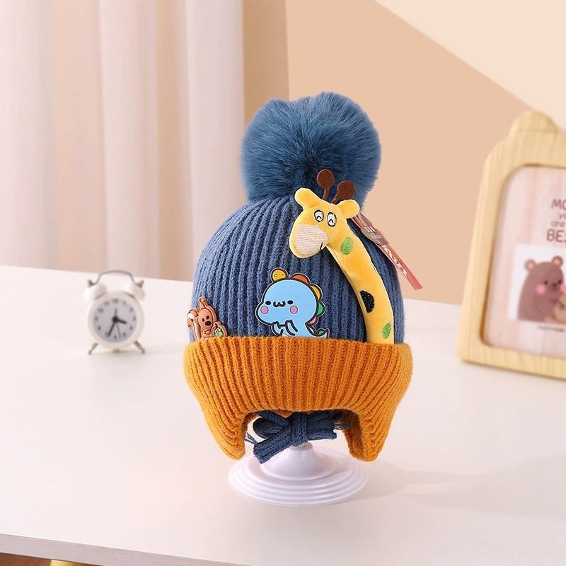 Children's Cute Winter Boy Hat Warm Ear Protection Kids' Headwear