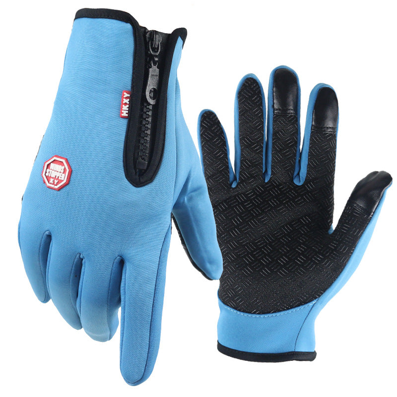 Women's & Men's Ski Touch Screen Riding Fleece Outdoor Keep Gloves