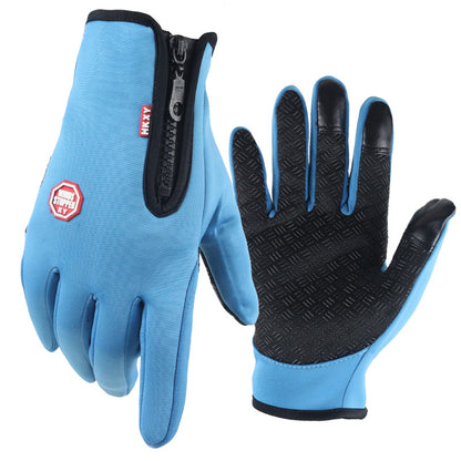 Women's & Men's Ski Touch Screen Riding Fleece Outdoor Keep Gloves