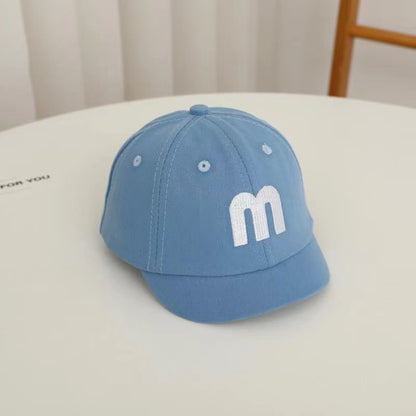 Children's Korean Style Boys Letter Label Baseball Kids' Headwear