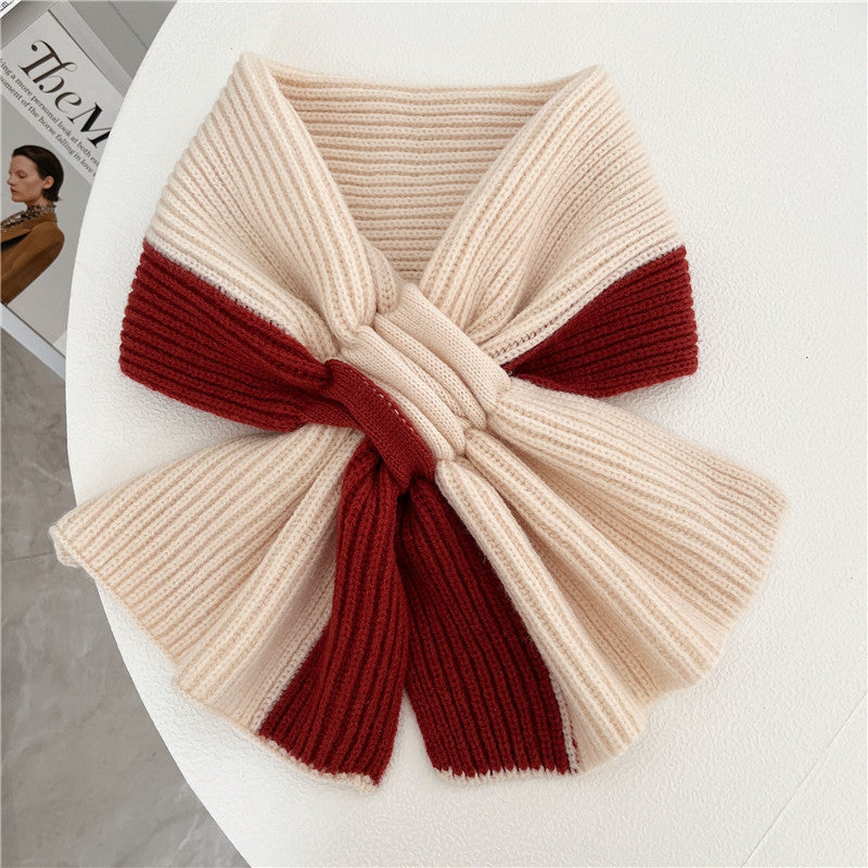 Women's Korean Style Winter Warm Neck Protection Scarfs