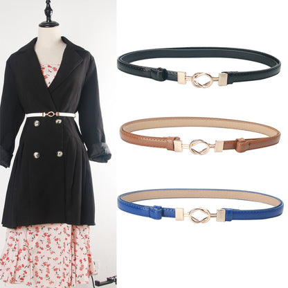 Women's Adjustable Fashionable Simple Four Matching Dress Belts