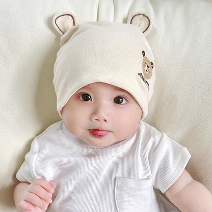 Cartoon Bear Hat Months Sleeve Infant Kids' Headwear