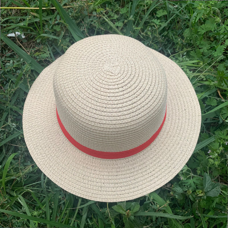 Children's Summer Fashion Yellow Straw Hat Papyrus Kids' Headwear