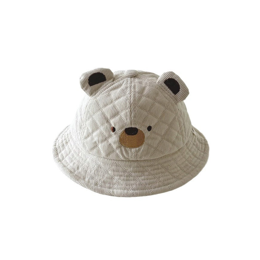 Slouchy Hat Fashion Cartoon Bear Bucket Kids' Headwear