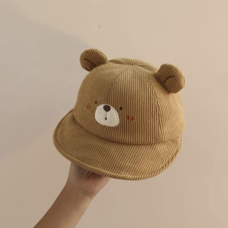 Cartoon Animal Semicircle Peaked Boys Casual Soft Brim Kids' Headwear