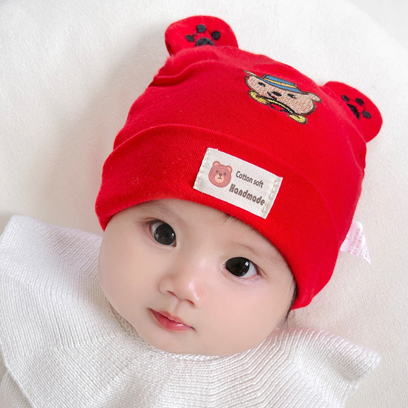 Boys Sleeve Cotton Cloth Sleep For Kids' Headwear