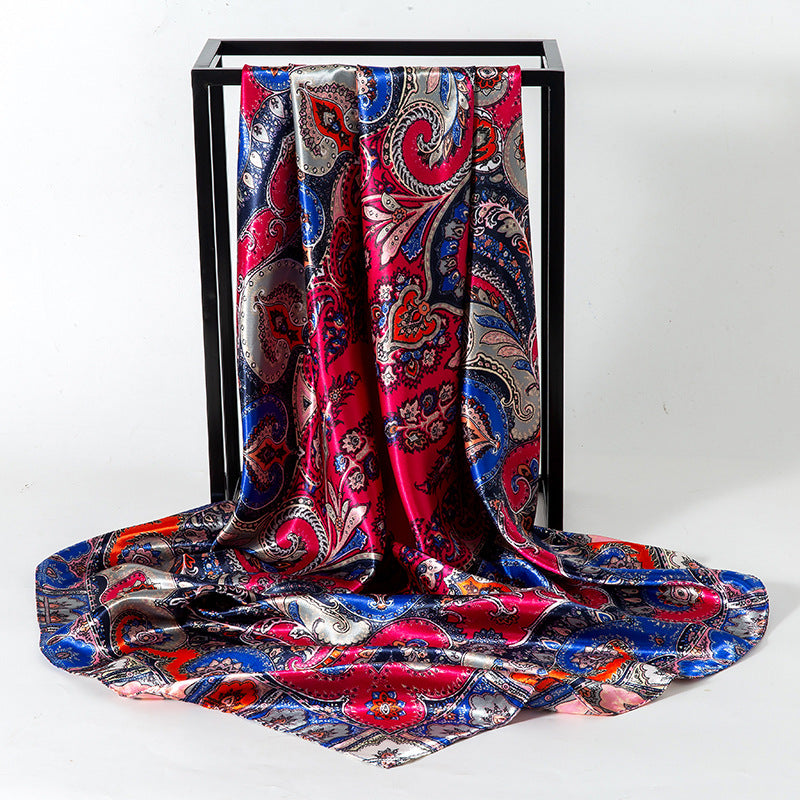 Style Large Kerchief Versatility For Traveling Scarfs