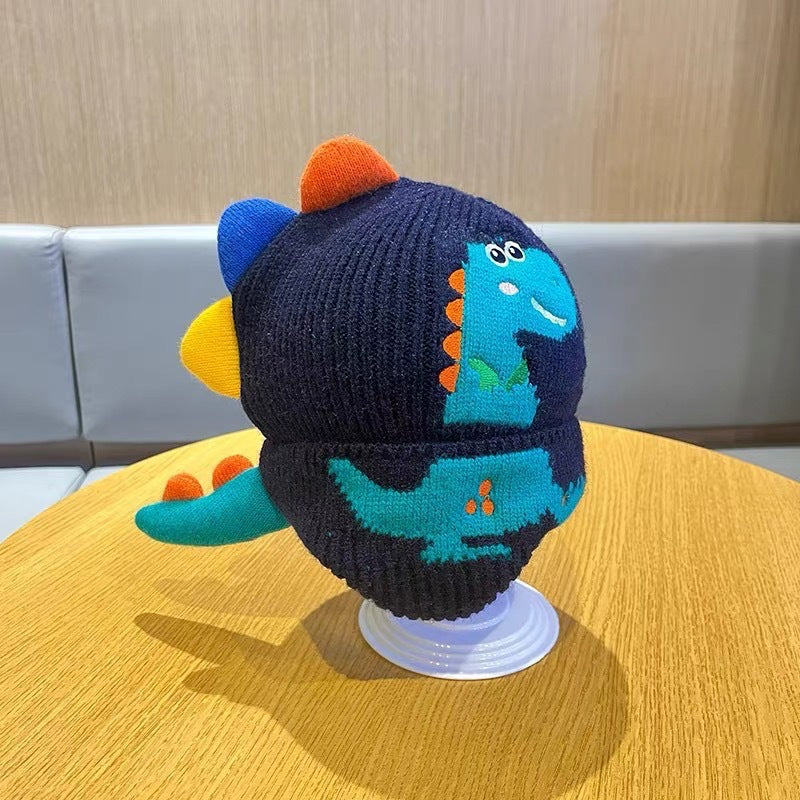 Children's Gary Cloth Knitted Hat Cartoon Little Kids' Headwear