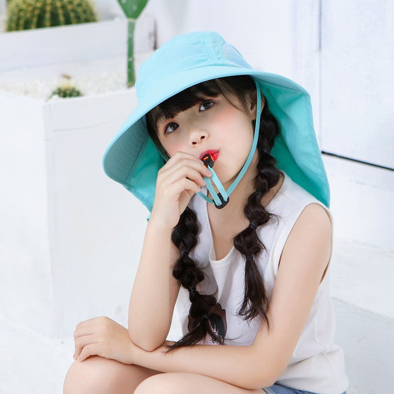 Children's Protection Hat Uv Sunhat Summer Boys Kids' Headwear