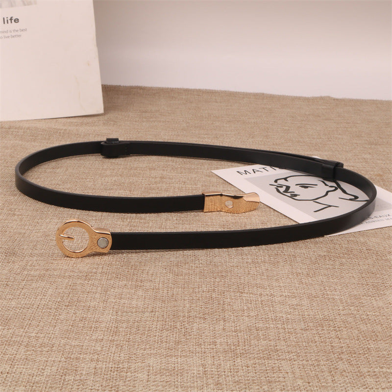 Leather Fashion Ladies Decoration Korean Style Fashionable Pair Belts