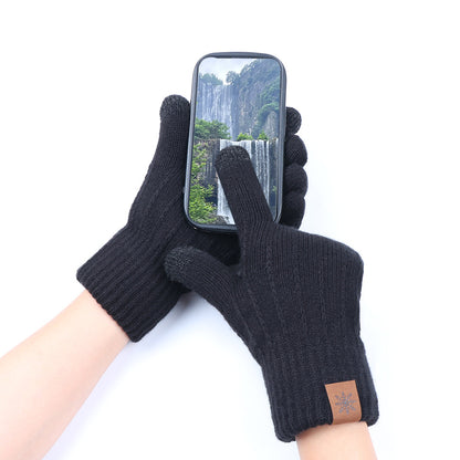 Men's Protection Fleece Lined Padded Warm Keeping Gloves